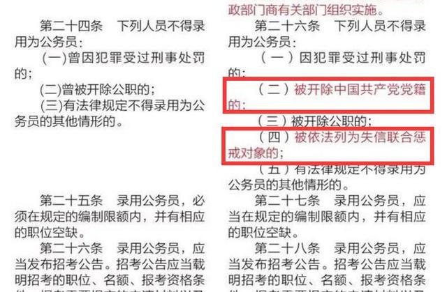 新公務(wù)員法6月1日實(shí)施，規(guī)定5種人不能報考，不過待遇更好了