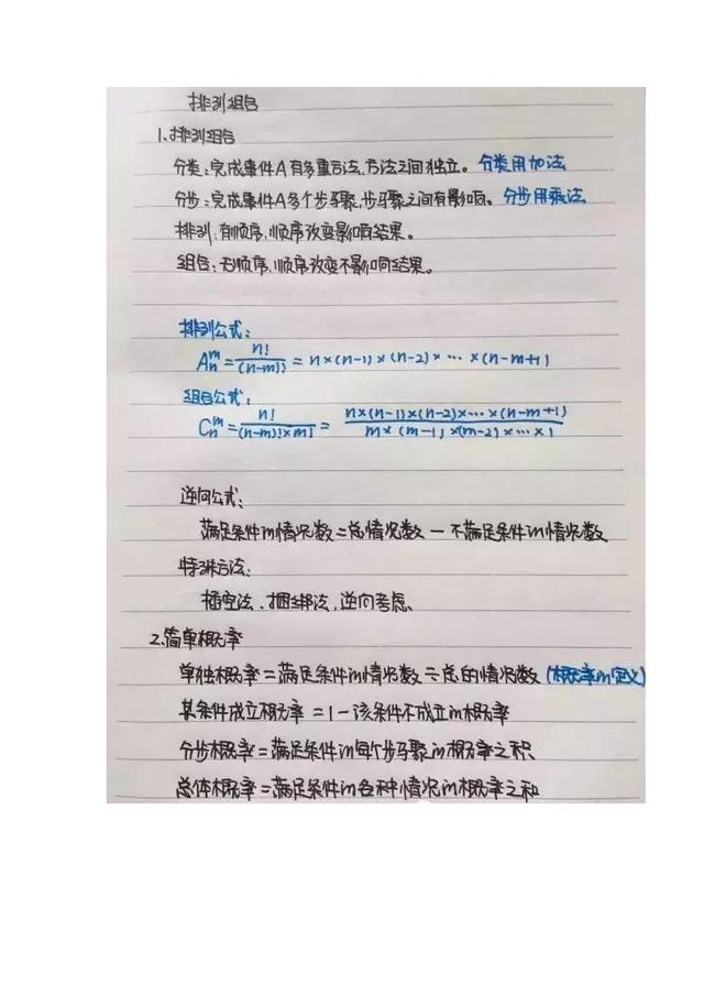 行測(cè)公式記不??？學(xué)霸幾張筆記就搞定了！