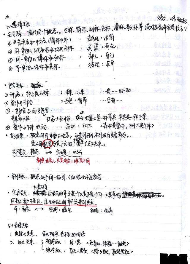 2020國考省考公考筆記，分享上岸大神如何總結歸納